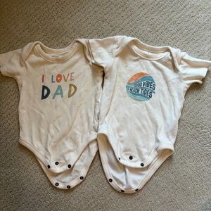 Finn + Emma Organic Cotton Bodysuits